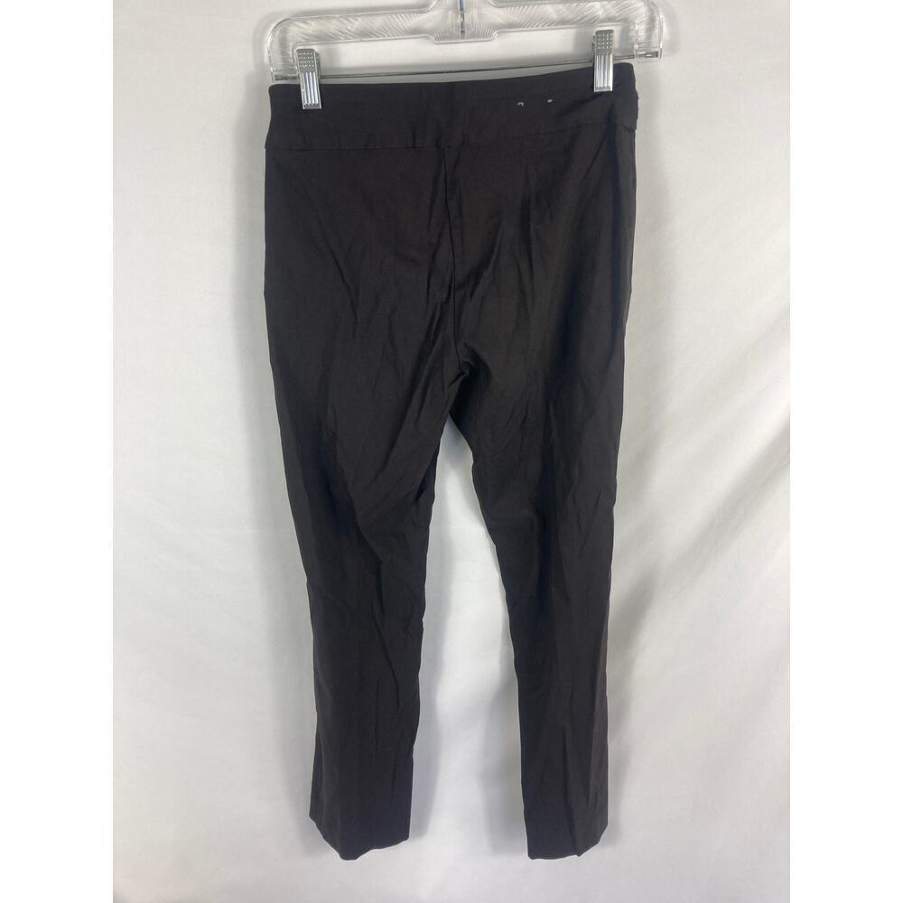 JM Collection Pull On Skinny Leg Pant Brown Size PS - Picture 3 of 3